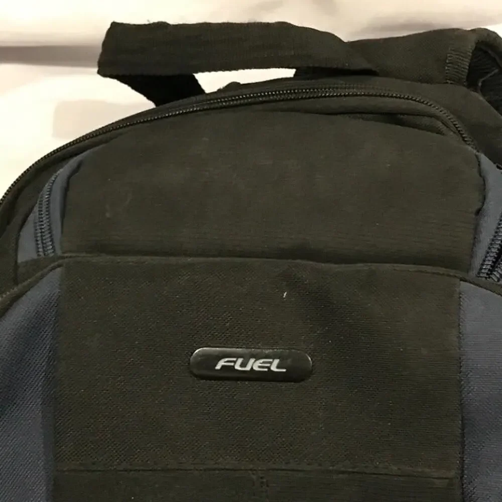 Fuel Black Heavy Canvas Backpack